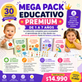🥇 Mega Pack Educativo Premium | De 1 a 7 años ⭐⭐⭐⭐⭐